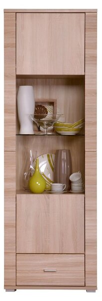 Vitrina GRAND tip 5, stejar sonoma, PAL laminat, 63x39x192 cm