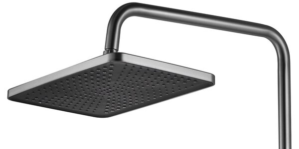 Coloana de dus cu termostat REA ROB Nichel Brush INOX