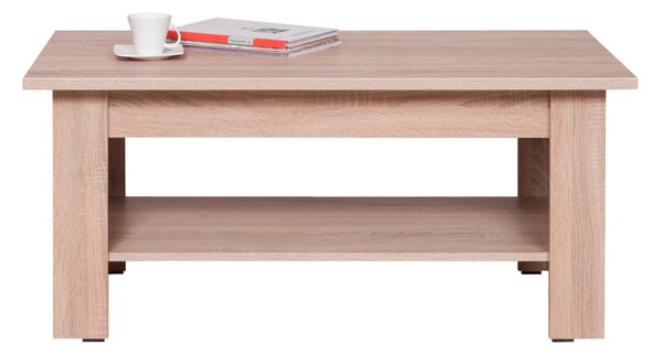 Masuta cafea GRAND tip 19, stejar sonoma, PAL laminat, 110x61x50 cm