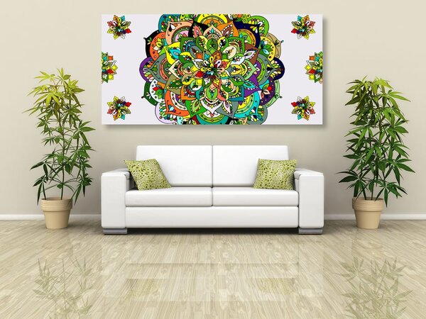 Tablou Mandala verde