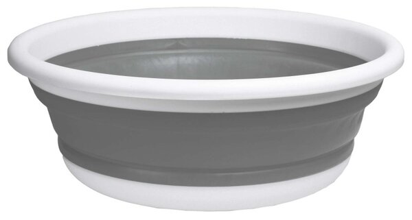 Vas universal pliabil, capacitate 9 litri, 14.5x37x28 cm, plastic si silicon
