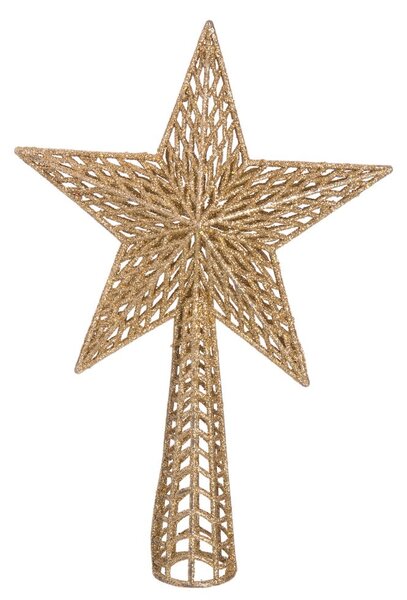 Vârf auriu pentru pomul de Crăciun Casa Selección, ø 18 cm