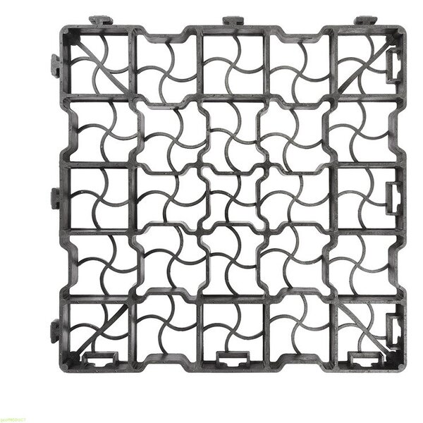 Grila gazon si parcare, geogrid G25, rezistenta 200 tone/mp, 415 x 415 mm