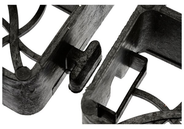 Grila de gazon eco pentru parcari, drumuri, alee, sarcina 250 tone/mp, 500x500x40 mm, polietilena