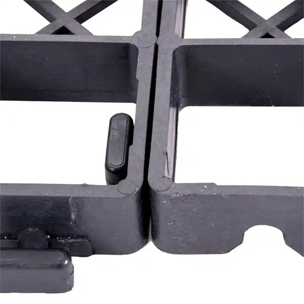 Pavela grila ecologica, capacitate 180 t/mp, gratar H30, 33x33x3 cm, PP si PE, neagra