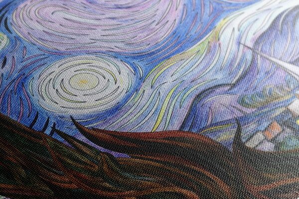 Tablou reproducere Noapte înstelată - Vincent van Gogh