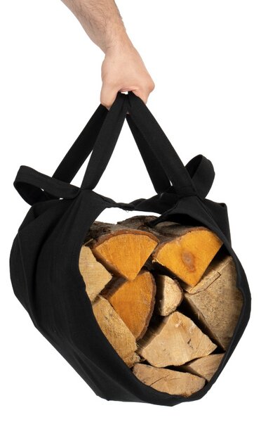 Suport metalic pentru lemne, sarcina maxima 20 kg, forma U, negru mat