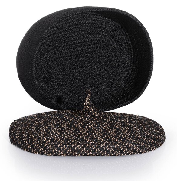 Cos decorativ (Bumbac 100%) 9004054 Negru 25x15x34 cm