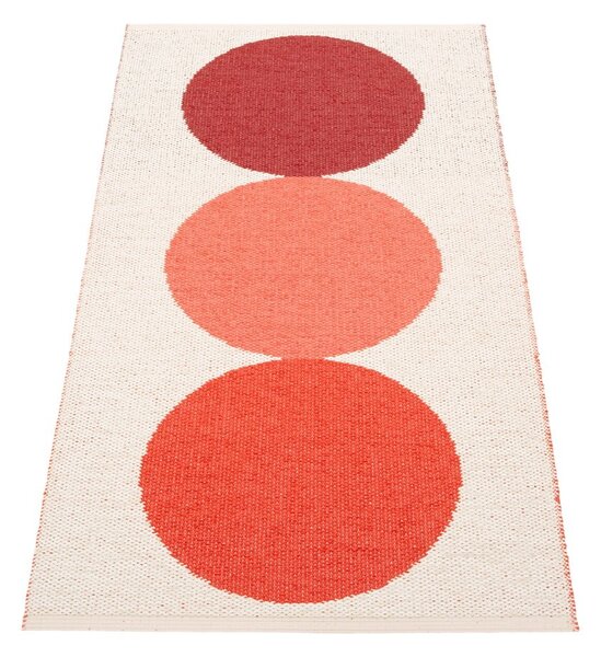 Covor pentru exterior și interior roșu/crem 70x140 cm Otto Berry – Pappelina