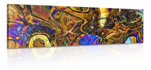 Tablou plin de artă abstractă