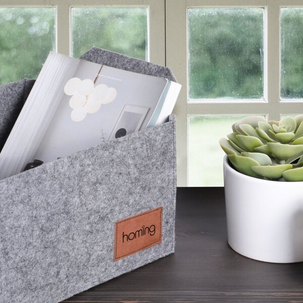 Cos de pasla HMY-6259 Gri 30x20x15 cm
