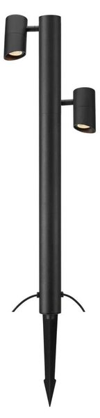 Markslöjd 108486 - Lampă LED de exterior GARDEN24 2xLED/6W/24V 99 cm IP44 neagră