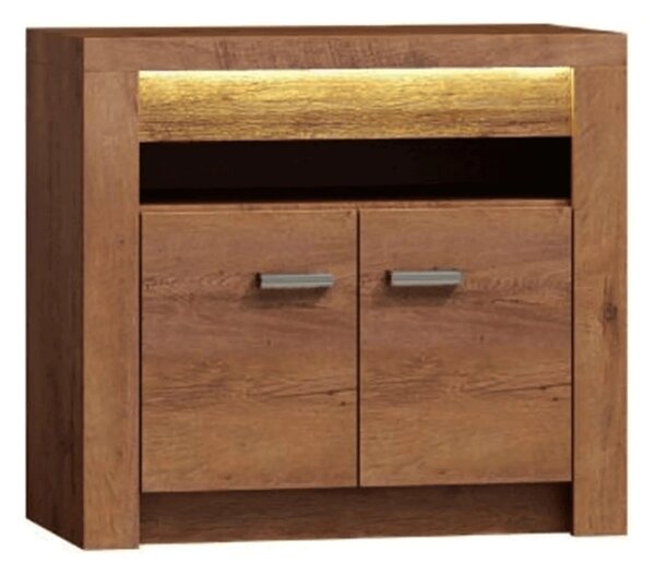 Comoda INFINITY I-10, frasin deschis, PAL melaminat, 96x42x73 cm