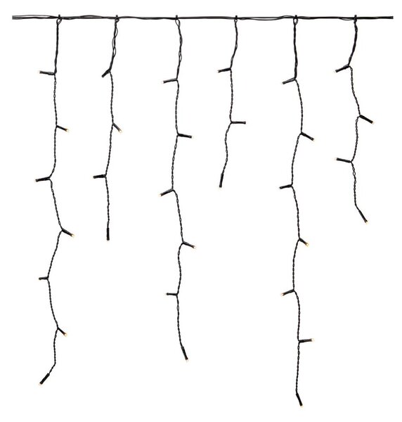 Markslöjd 108179-LED Perdea luminoasă de Crăciun pentru exterior GARDEN24, 160 LED / 24 V, 3,1 m, alb cald