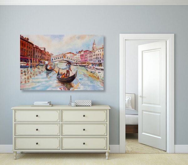 Tablou gondola venețienă