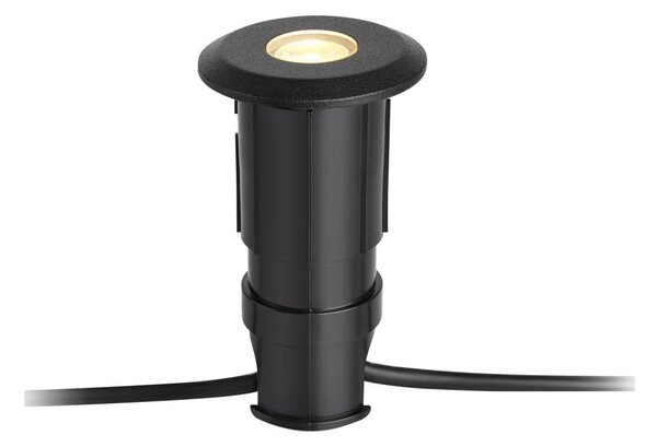 Markslöjd 107285 - Corp LED încastrat pentru exterior GARDEN24 LED/3W/24V IP44, negru