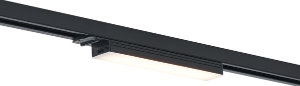 Plafonieră modernă neagră pentru sistem de iluminat pe șină monofazat 5W 400 lm 2700-4000K - Iconic Tsiri