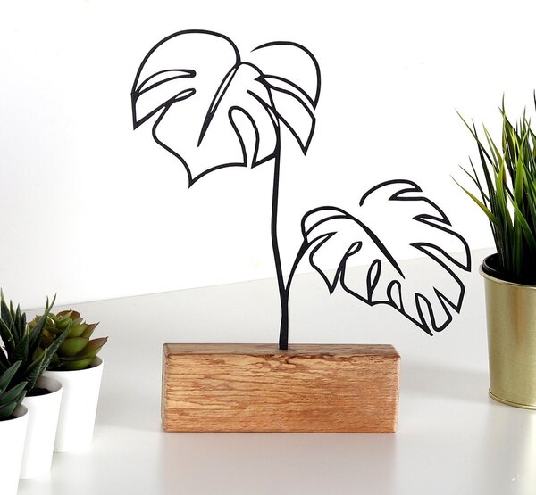 Obiect decorativ M-038 Negru 17x30x3.5 cm