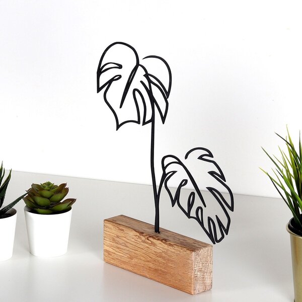 Obiect decorativ M-038 Negru 17x30x3.5 cm