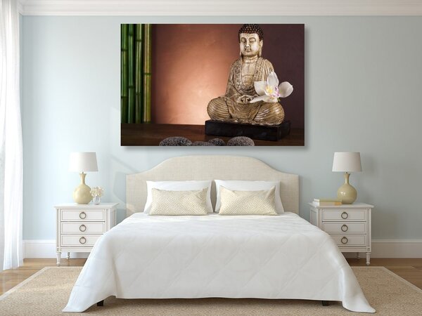 Tablou Buddha meditează