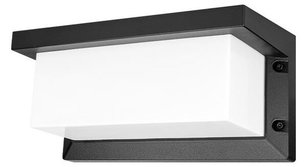Corp arhitectural Lagos 2, 1 LED E27 50W, montare pe fatada, aluminiu si PC, IP54