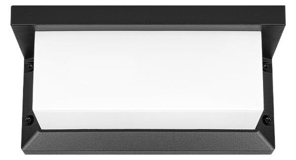 Corp arhitectural Lagos 2, 1 LED E27 50W, montare pe fatada, aluminiu si PC, IP54