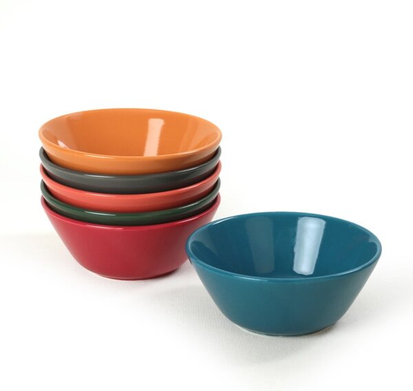 Set boluri (6 bucati) Maka500 Multicolor 14x14x14 cm