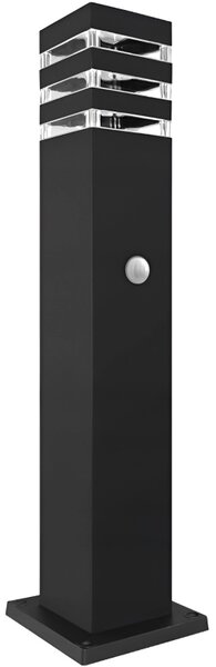 Lampa LED de exterior, inaltime 60 cm, unghi fascicul 360 grade, E27, negru
