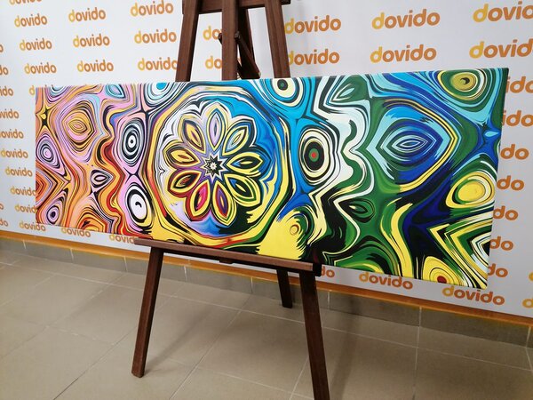 Tablou artă creativă colorată