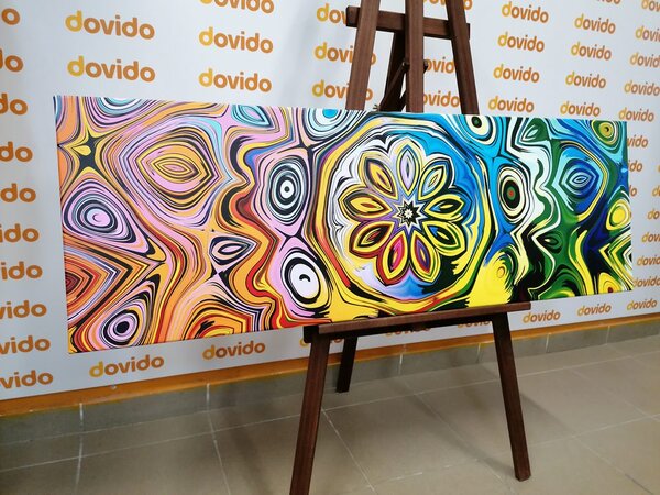 Tablou artă creativă colorată