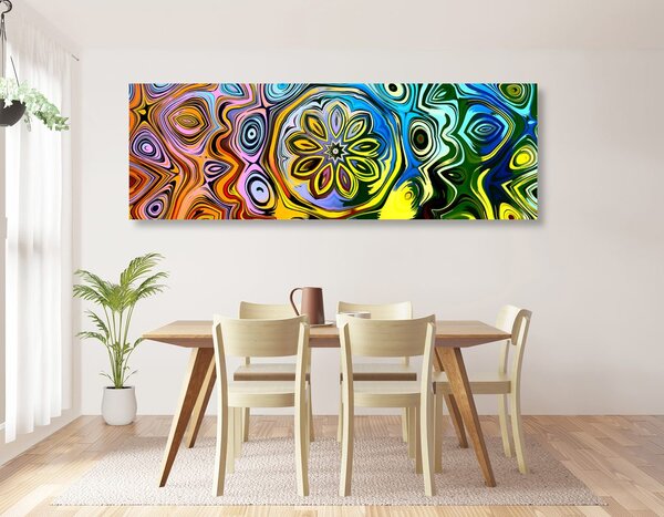 Tablou artă creativă colorată