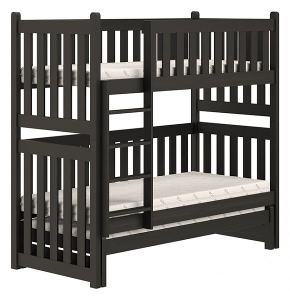 Pat Swen supraetajat extensibil - 90x180 / negru
