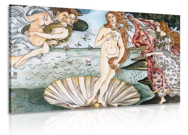 Tablou reproducere Nașterea lui Venus - Sandro Botticelli