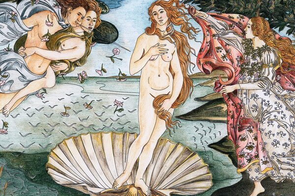 Tablou reproducere Nașterea lui Venus - Sandro Botticelli