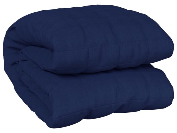 Pătură grea, albastru, 152x203 cm, 7 kg, material textil