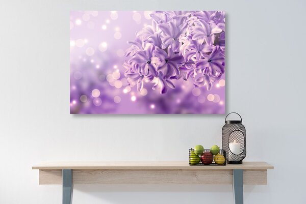 Tablou floare violeteă de liliac