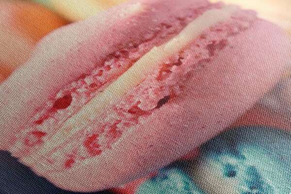 Tablou macarons colorate