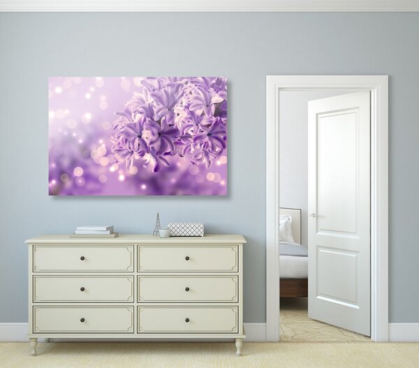 Tablou floare violeteă de liliac