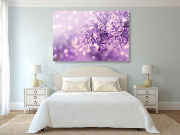 Tablou floare violeteă de liliac