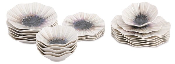 Set vesela de masa (24 bucati) GBSNES24Y4101986 Multicolor 25x25x2 cm