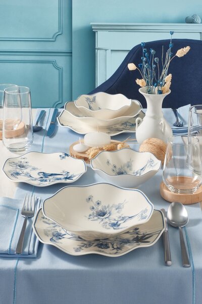 Set vesela de masa (24 bucati) GBSNES24Y4E1891 Multicolor 25x25x25 cm