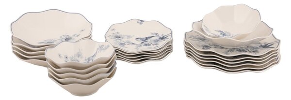 Set vesela de masa (24 bucati) GBSNES24Y4E1891 Multicolor 25x25x25 cm