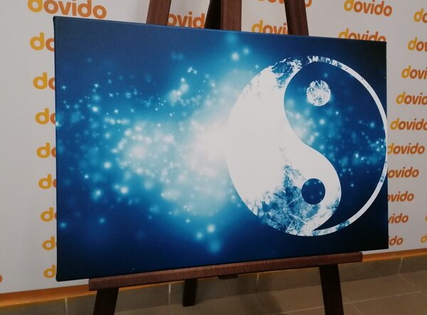 Tablou simbolul Yin și Yang