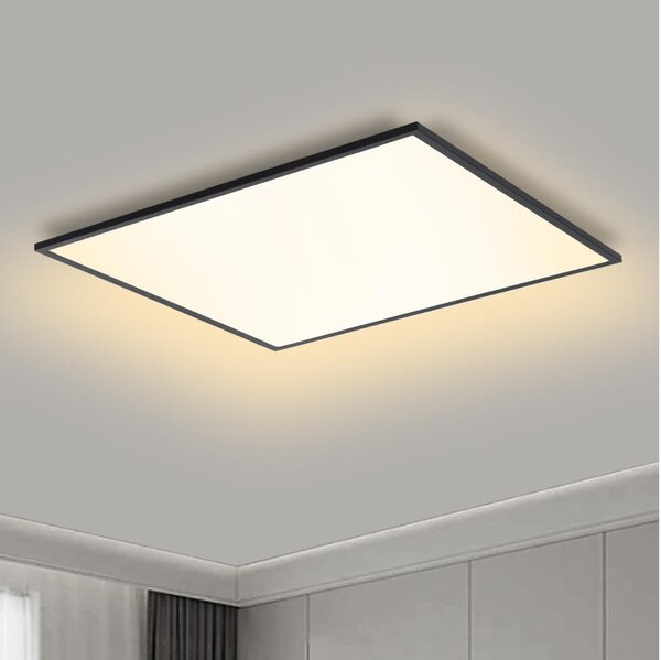 Plafonieră LED Brilagi SLIMFRAME LED/58W/230V 60x60 cm negru