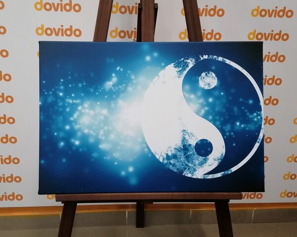 Tablou simbolul Yin și Yang