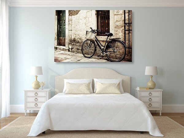 Tablou bicicleta retro