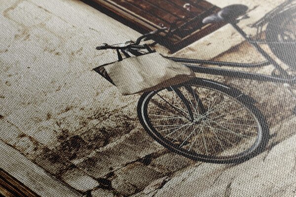 Tablou bicicleta retro