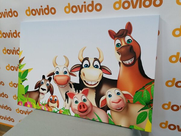 Tablou animale din fermă