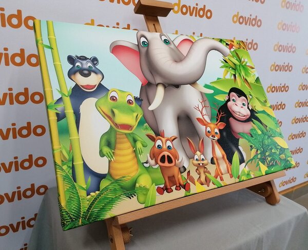 Tablou animale drăguțe