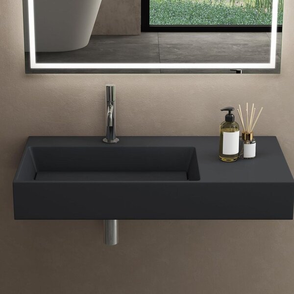 Lavoar pentru blat Archi 90 CM Grey MATT